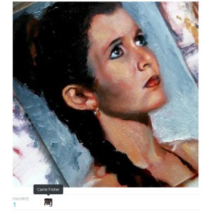 carrie fisher fav